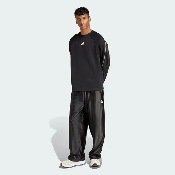 Áo Nỉ Sweater Nam Adidas Stadium Round Neck Sweatshirt JZ2767 Màu Đen Size XS