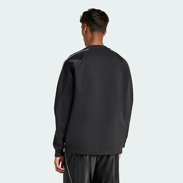 Áo Nỉ Sweater Nam Adidas Stadium Round Neck Sweatshirt JZ2767 Màu Đen Size XS