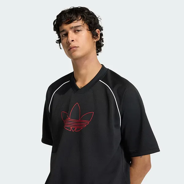 Áo Phông Nam Adidas SST Football Jersey T-Shirt KE0119 Màu Đen Size XL