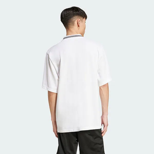 Áo Polo Nam Adidas Adicolor Loose Fit Shirt JW5898 Màu Trắng Size XS