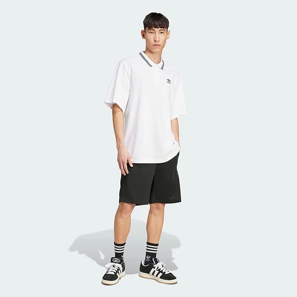 Áo Polo Nam Adidas Adicolor Loose Fit Shirt JW5898 Màu Trắng Size XS