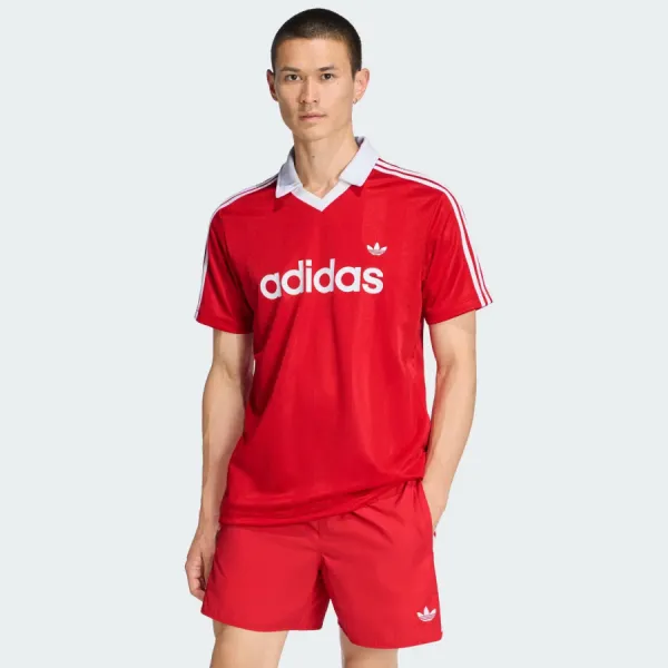 Áo Polo Nam Adidas Refined Collared Jersey With Heritage Style KE3583 Màu Đỏ Size M