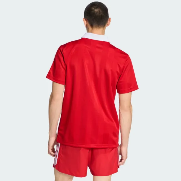 Áo Polo Nam Adidas Refined Collared Jersey With Heritage Style KE3583 Màu Đỏ Size M