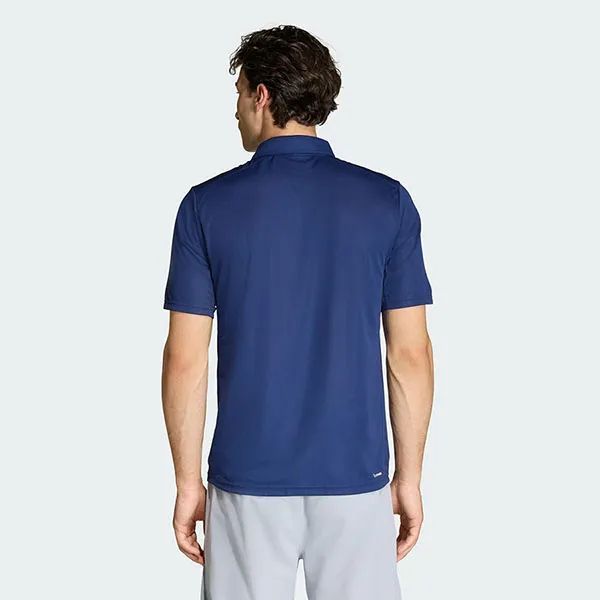 Áo Polo Nam Adidas Workout Essentials Basic Shirt Dark Blue KD5437 Màu Xanh Đậm Size S