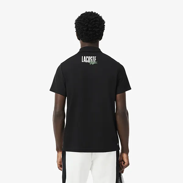 Áo Polo Nam Lacoste Colour Block Printed Sport Polo Shirt DH8963 - H6I Phối Màu Size 2