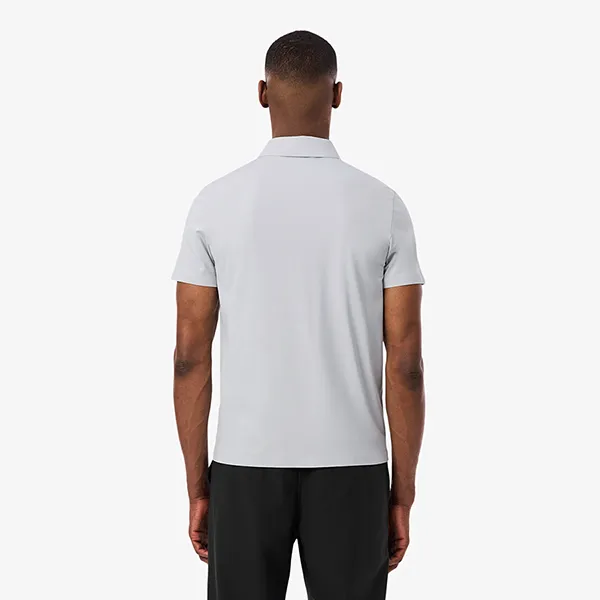 Áo Polo Nam Lacoste Regular Fit Commuter DH1604 - ACZ Màu Xám Nhạt Size 3