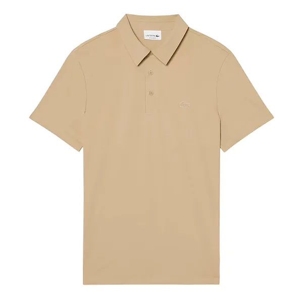 Áo Polo Nam Lacoste Regular Fit Commuter Polo DH1604 - 02S Màu Be Size 3
