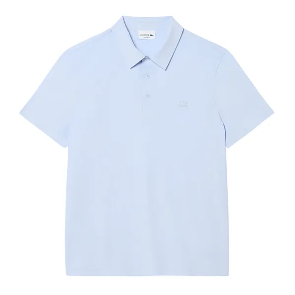 Áo Polo Nam Lacoste Regular Fit Commuter Polo DH1604 J2G Màu Xanh Blue Size 3
