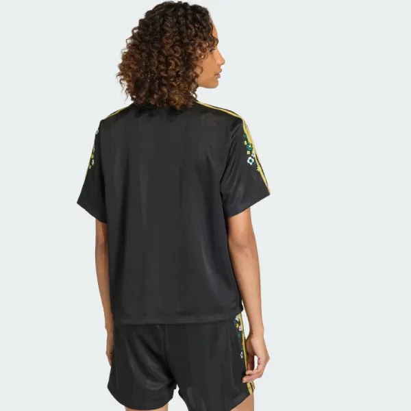Áo Polo Nữ Adidas Originals x Liberty London Jersey KD2969 Màu Đen Size XS