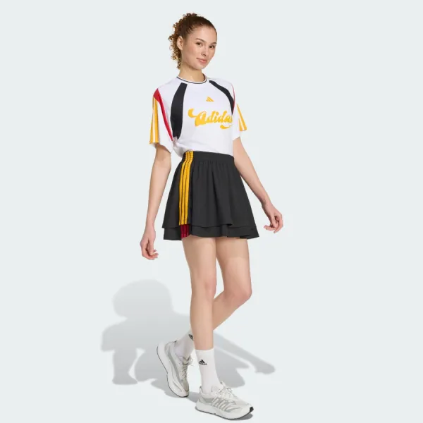 Áo Thun Nữ Adidas House Of Tiro T-Shirt KB6128 Màu Trắng Đen Size M