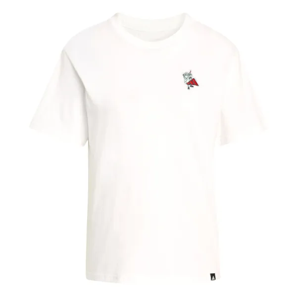 Áo Thun Nữ Adidas White Food Regular Graphic T-Shirt KA5076 Màu Trắng Size L