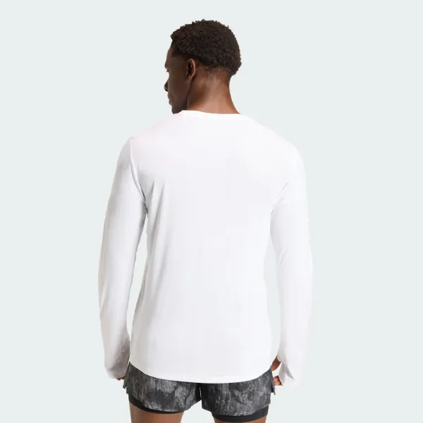 Áo Thun Dài Tay Nam Adidas Adi365 Running Essentials KE8425 Màu Trắng Size M