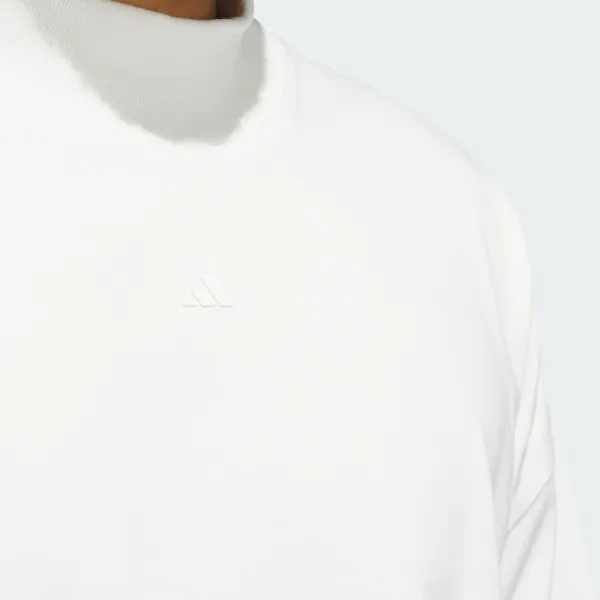 Áo Thun Dài Tay Adidas Basketball Long Sleeve Tee JE3766 Màu Trắng Size XS (Form Âu)