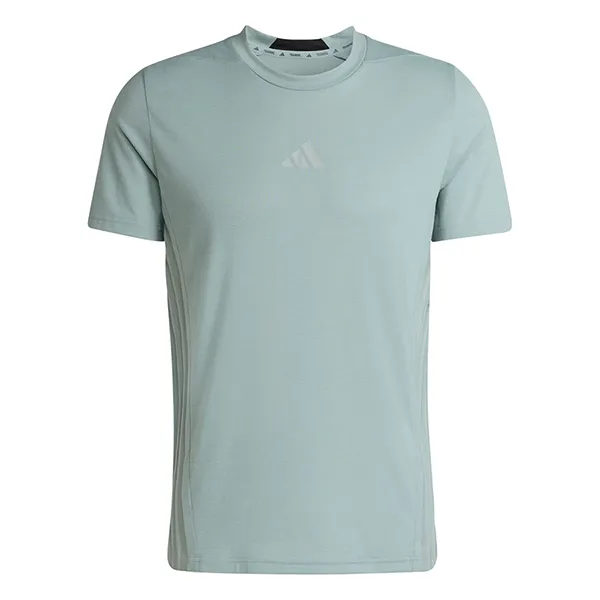 Áo Thun Nam Adidas 3-Stripes T-Shirt Designed For Training KA4805 Màu Xanh Pastel Size M