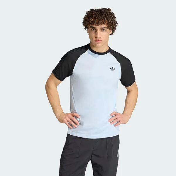 Áo Thun Nam Adidas 3-Stripes T-Shirt KE2423 Màu Đen Trắng Size 2XL