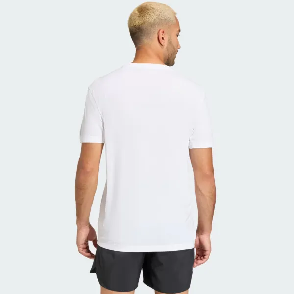 Áo Thun Nam Adidas Adi365 Running Essentials Brand Love KE3547 Tshirt Màu Trắng Size XS