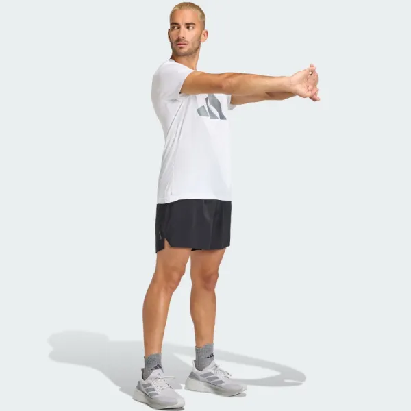 Áo Thun Nam Adidas Adi365 Running Essentials Brand Love KE3547 Tshirt Màu Trắng Size XS