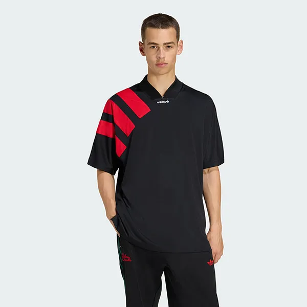 Áo Thun Nam Adidas Adicolor Blocked Jersey KT0571 Black Màu Đen Size S