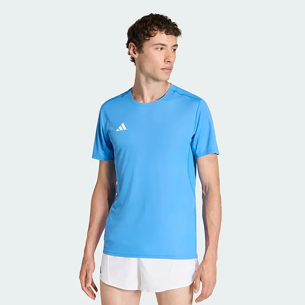 Áo Thun Nam Adidas Adizero Essentials Running T-Shirt KA2937 Màu Xanh Blue Size XL