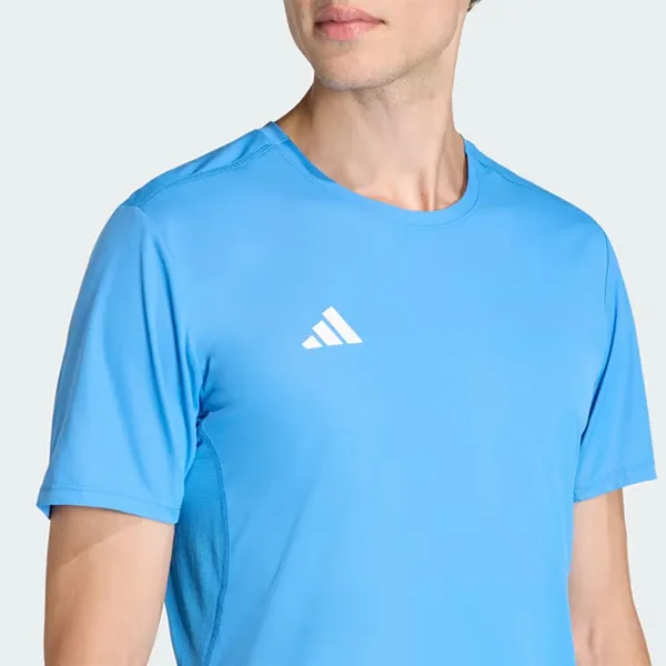 Áo Thun Nam Adidas Adizero Essentials Running T-Shirt KA2937 Màu Xanh Blue Size XL