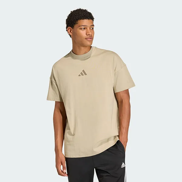 Áo Thun Nam Adidas ALL SZN Tee KC3187 Cargo Màu Be Size XS