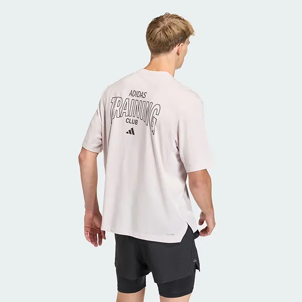 Áo Thun Nam Adidas D4T PrimeLift Essentials Workout T-Shirt KF8195 Màu Tím Nhạt Size M