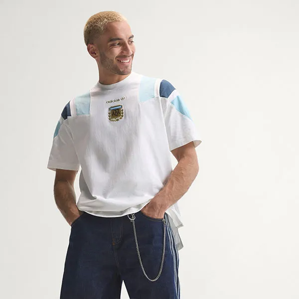 Áo Thun Nam Adidas EQT Argentina T-shirt White KG2288 Màu Trắng Size S