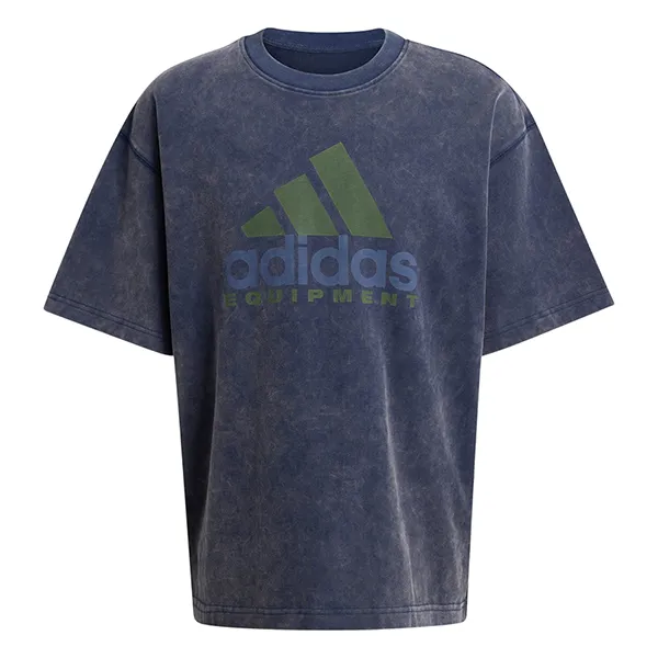 Áo Thun Nam Adidas Equipment Tee T-Shirt KD6608 Màu Xám - Xanh Size L