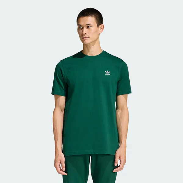 Áo Thun Nam Adidas Essentials T-shirt KD1323 Màu Xanh Green Size L