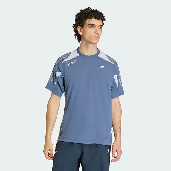 Áo Thun Nam Adidas F50 Tee Short Sleeve T-Shirt KE6862 Màu Xanh Size S