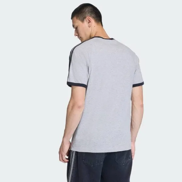 Áo Thun Nam Adidas Grey 3-Stripes T-Shirt KE3532 Màu Xám Size S