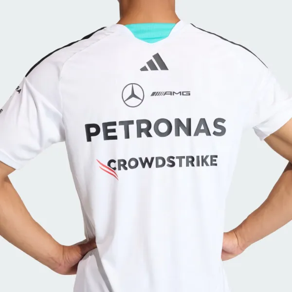 Áo Thun Nam Adidas Mercedes-AMG Petronas Formula 1 Team Driver KF0160 TShirt Màu Trắng Size S