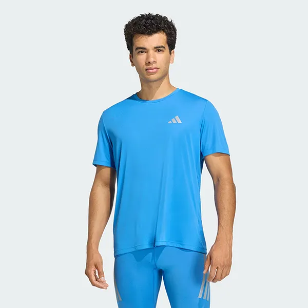 Áo Thun Nam Adidas Running Essentia T-Shirt KB5966 Màu Xanh Blue Size XL