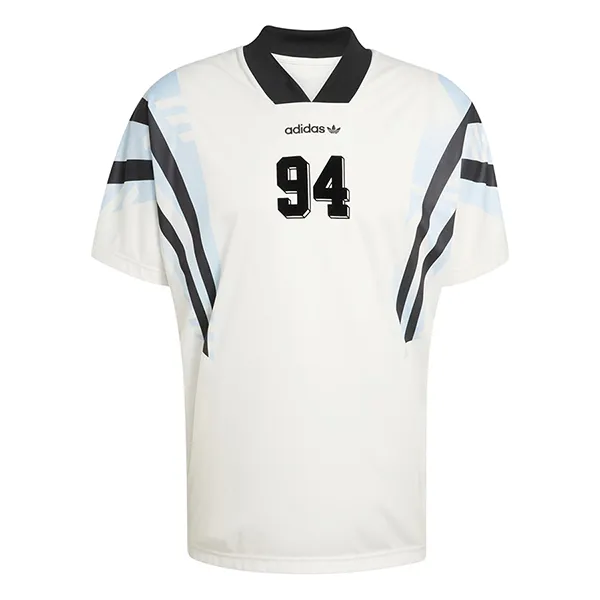 Áo Thun Nam Adidas Santiago AOP Infill Jersey KE2154 Màu Trắng Đen Size L