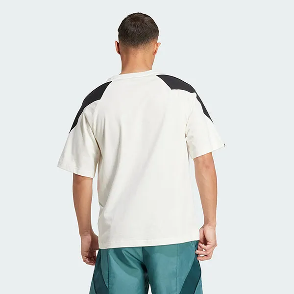 Áo Thun Nam Adidas Stadium T-shirt Off White/ Black JX5640 Màu Trắng Đen Size XS