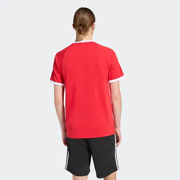 Áo Thun Nam Adidas T-shirt With 3 Stripes KE3535 Màu Đỏ Size XS