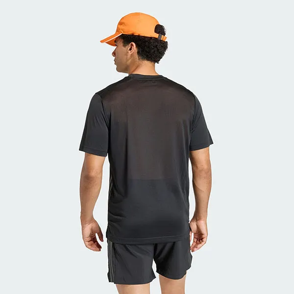 Áo Thun Nam Adidas Tech Essentials Workout T-Shirt With 3-Stripes KQ7485 Màu Đen Size S