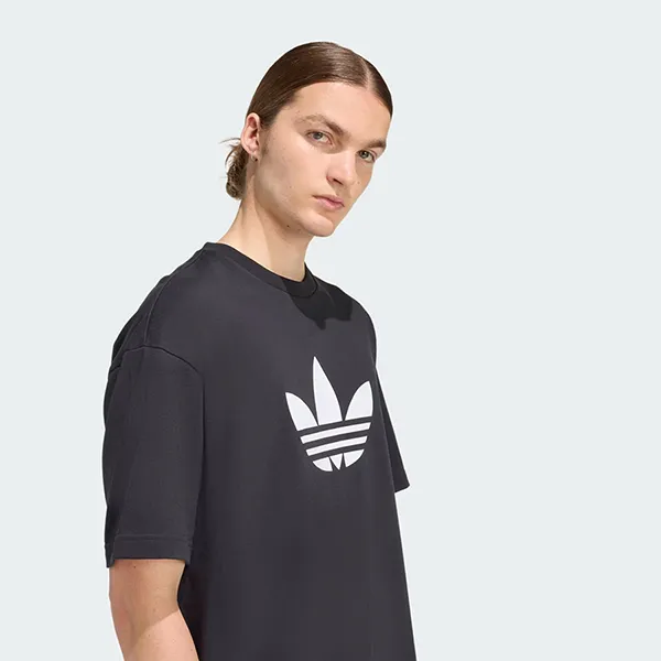 Áo Thun Nam Adidas Trefoil Loose Fit T-Shirt KD4091 Màu Đen Size L