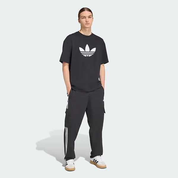 Áo Thun Nam Adidas Trefoil Loose Fit T-Shirt KD4091 Màu Đen Size L