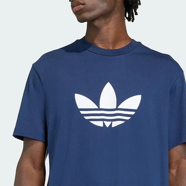 Áo Thun Nam Adidas Trefoil Loose Fit T-Shirt KE0904 Màu Xanh Navy Size S
