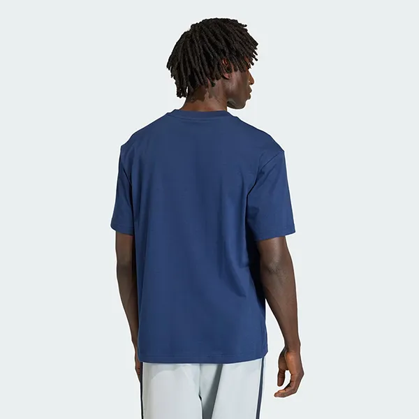 Áo Thun Nam Adidas Trefoil Loose Fit T-Shirt KE0904 Màu Xanh Navy Size S