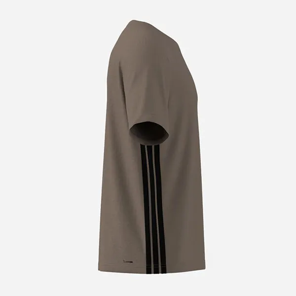 Áo Thun Nam Adidas Workout Essentials Feelready 3 Stripes KD0615 Màu Nâu Xám Size XS