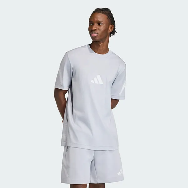 Áo Thun Nam Adidas Z.N.E. Tee Halo Silver KE4699 Màu Bạc Xám Size XS