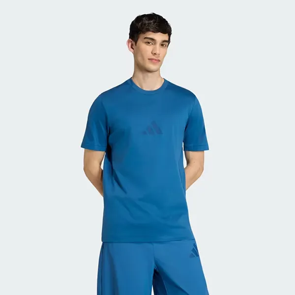 Áo Thun Nam Adidas ZNE T-Shirt KR0204 Màu Xanh Lam Size S