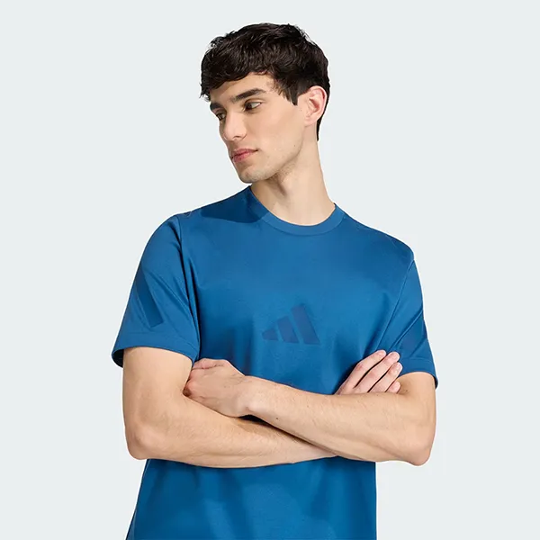 Áo Thun Nam Adidas ZNE T-Shirt KR0204 Màu Xanh Lam Size S