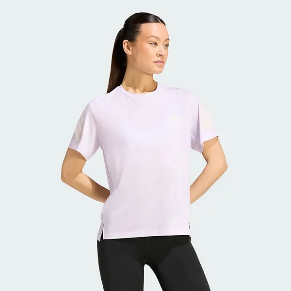 Áo Thun Nữ Adidas Adi365 Climacool T-Shirt Frozen Purple / White KR2959 Màu Tím Nhạt Size 2XS
