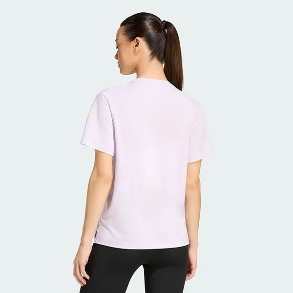 Áo Thun Nữ Adidas Adi365 Climacool T-Shirt Frozen Purple / White KR2959 Màu Tím Nhạt Size 2XS