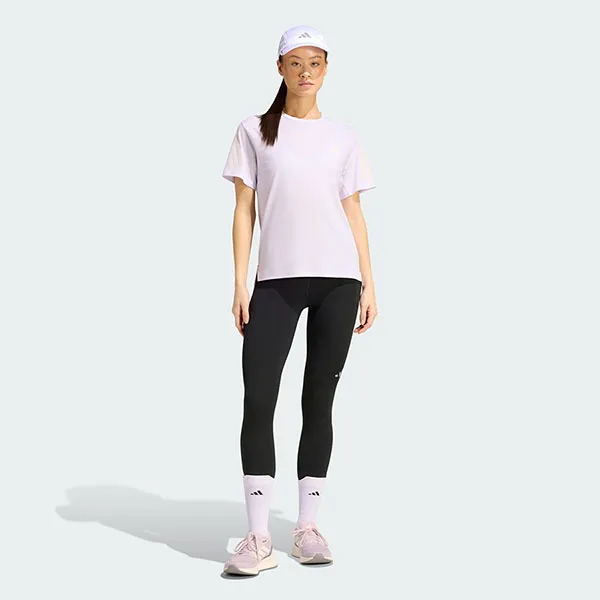 Áo Thun Nữ Adidas Adi365 Climacool T-Shirt Frozen Purple / White KR2959 Màu Tím Nhạt Size 2XS