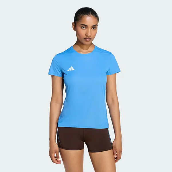 Áo Thun Nữ Adidas Adizero Essentials T-Shirt KA2946 Màu Xanh Blue Size XS