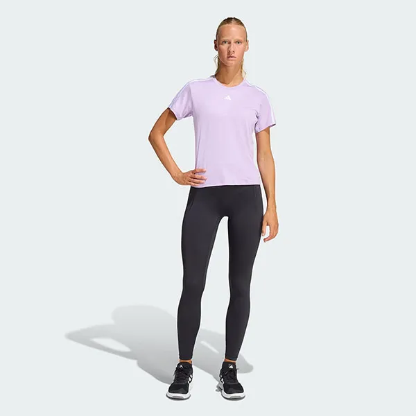 Áo Thun Nữ Adidas Aeroready Train Essentials 3-Tee KC3324 Powder Plum Màu Tím Size S